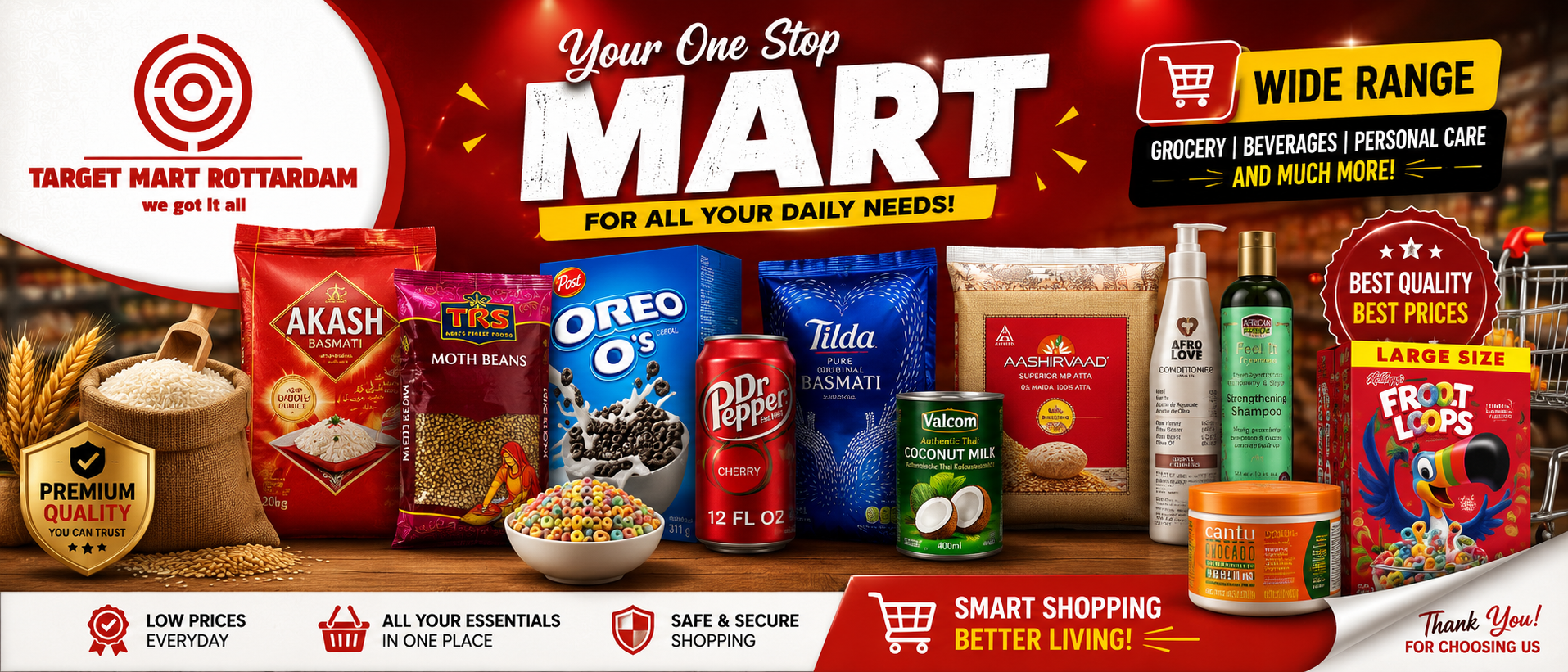 Target Mart Rotterdam Banner